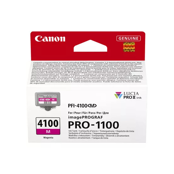 Cartouche d'encre magenta Canon PFI-4100M