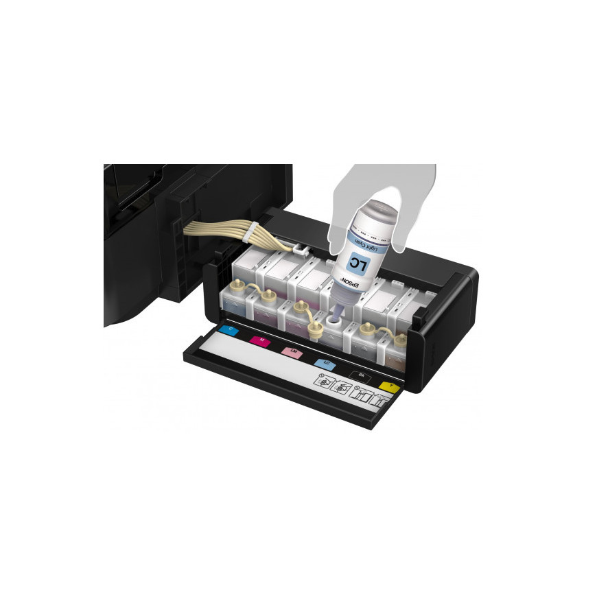 Imprimante photo Epson EcoTank L850 – multifonction à réservoirs d'encre (C11CE31403)