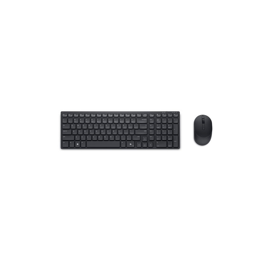 Clavier et souris compacts et silencieux Dell Pro - KM555 - français (AZERTY)
