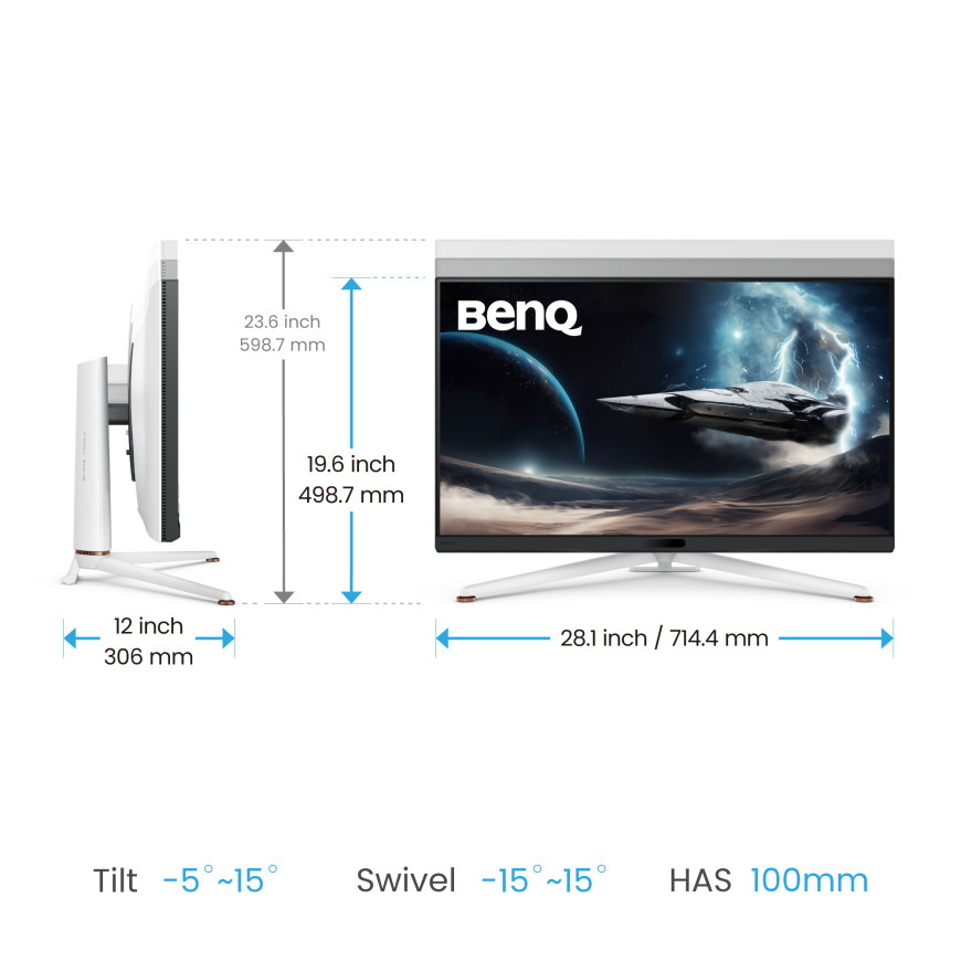 BenQ 31.5" Mini LED - MOBIUZ EX321UX