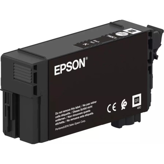 Cartouche d'encre Epson Singlepack UltraChrome XD2 Black T40C140 (50ml) – noire (C13T40C140)