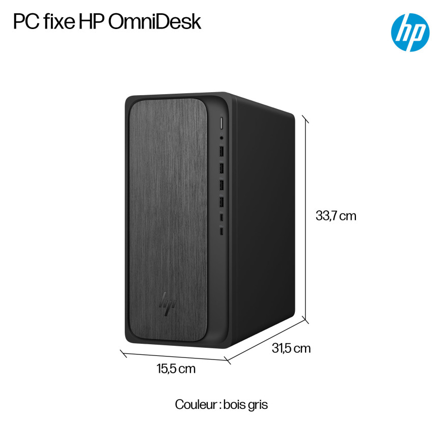 Ordinateur de bureau HP OmniDesk M02-0098nf
