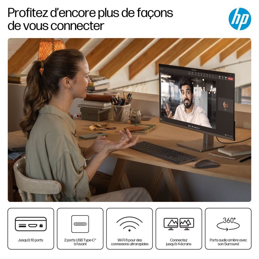 Ordinateur de bureau HP OmniDesk M02-0098nf