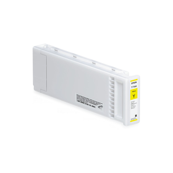 Cartouche d'encre Epson Singlepack UltraChrome GSX Yellow T714400 – jaune 700mL (C13T714400)