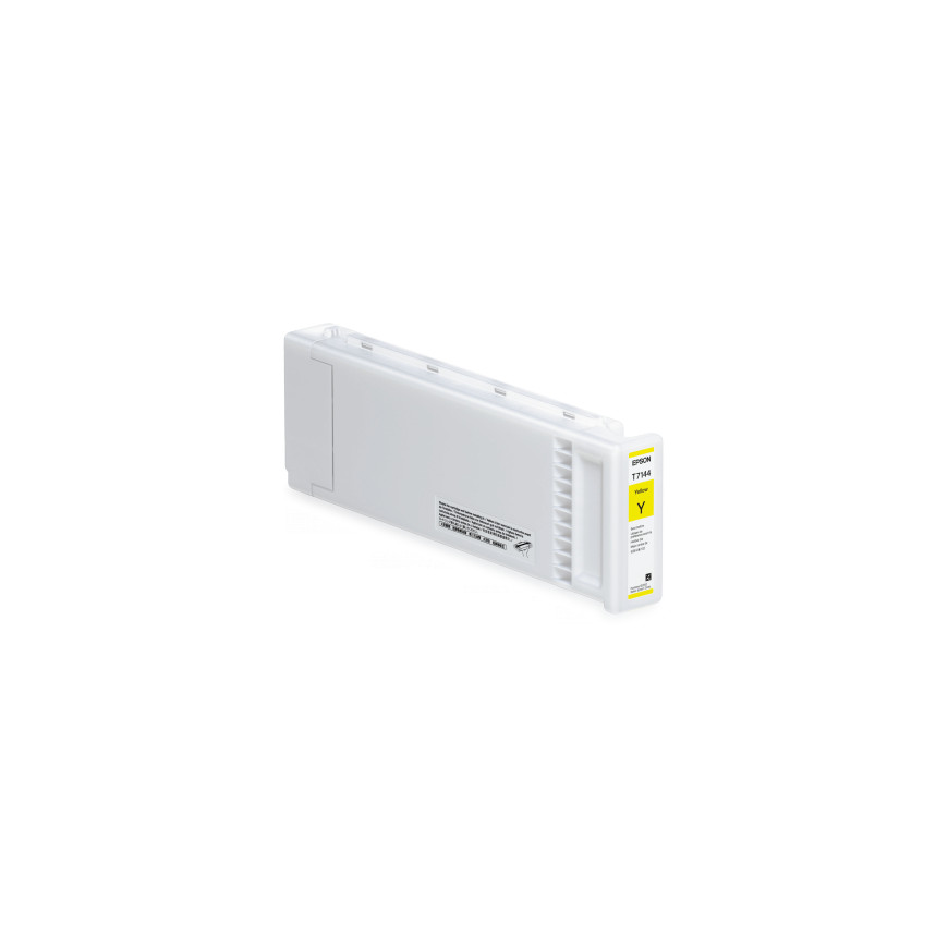 Cartouche d'encre Epson Singlepack UltraChrome GSX Yellow T714400 – jaune 700mL (C13T714400)