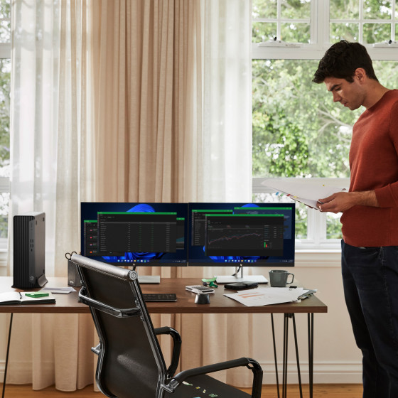 Ordinateur de bureau HP Elite 800 G9 Faible encombrement