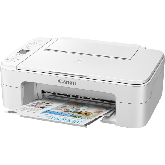 Imprimante jet d'encre Canon PIXMA TS3351 blanche