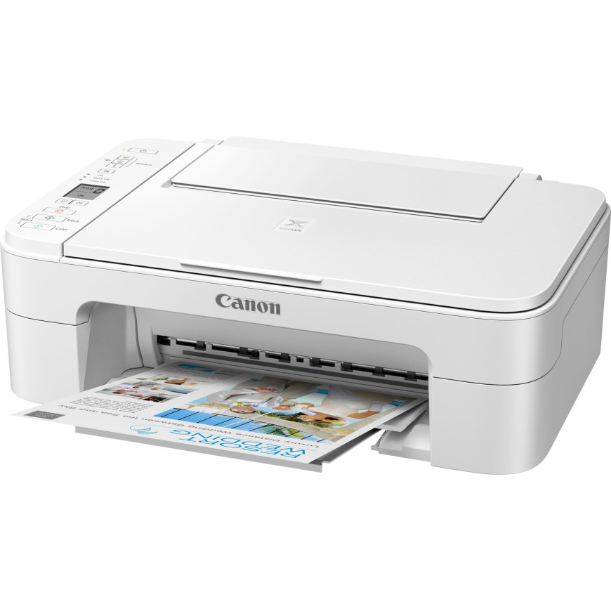 Imprimante jet d'encre Canon PIXMA TS3351 blanche