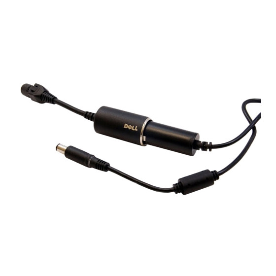Adaptateur secteur CC 90 W pour ordinateur portable Dell, voiture et avion - 7.4mm