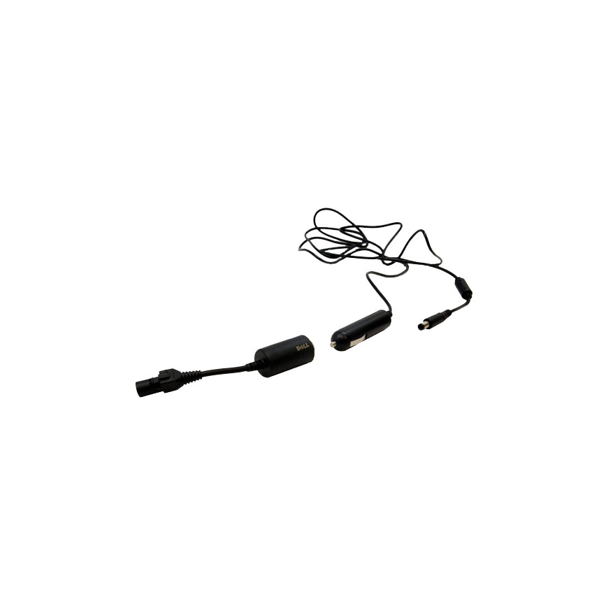 Adaptateur secteur CC 90 W pour ordinateur portable Dell, voiture et avion - 7.4mm