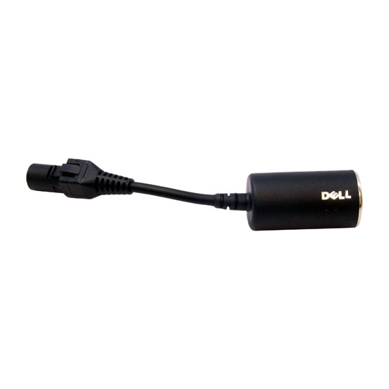 Adaptateur secteur CC 90 W pour ordinateur portable Dell, voiture et avion - 7.4mm