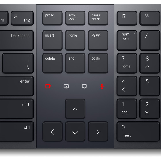 Clavier de collaboration Dell Pro Premium - KB900 - États-Unis international (QWERTY)