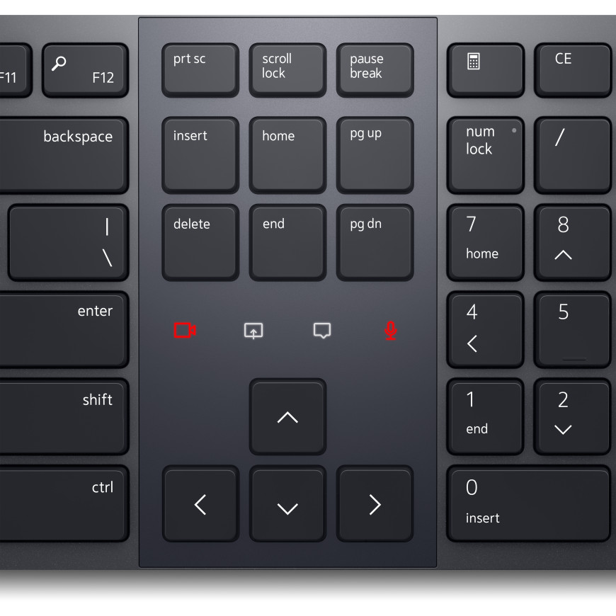 Clavier de collaboration Dell Pro Premium - KB900 - États-Unis international (QWERTY)