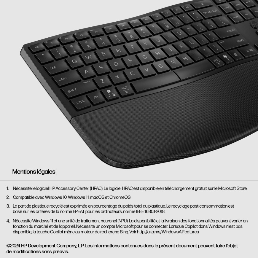 Clavier HP 685 Comfort Dual-Mode