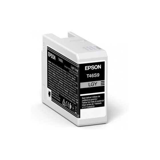 Cartouche d'encre Epson T46S9 – UltraChrome Pro 10 25ml gris clair (C13T46S900)