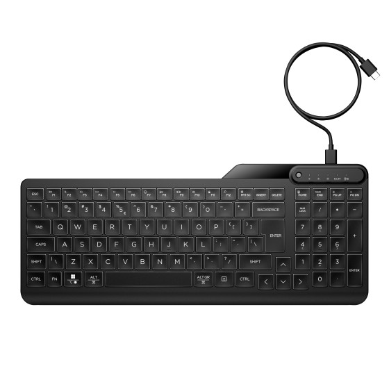 Clavier filaire rétroéclairé multi-appareil HP 405
