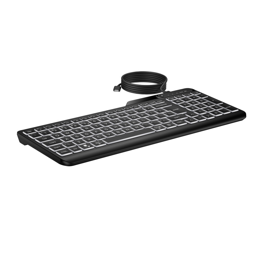 Clavier filaire rétroéclairé multi-appareil HP 405