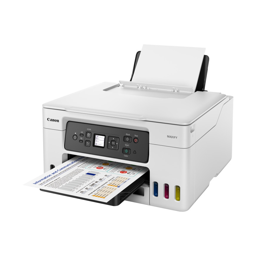 Imprimante jet d'encre MegaTank 3-en-1 rechargeable sans fil Canon MAXIFY GX3050