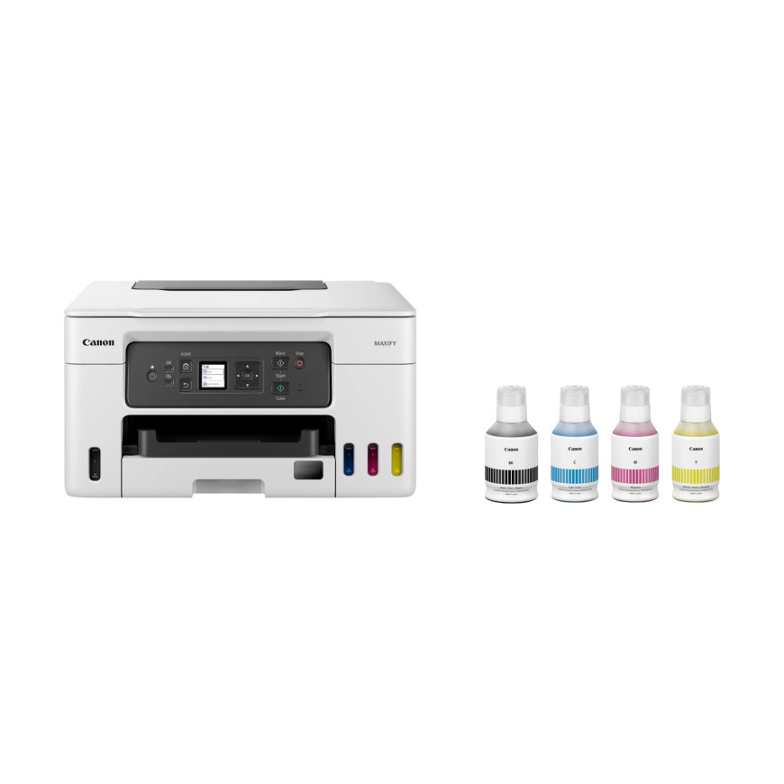 Imprimante jet d'encre MegaTank 3-en-1 rechargeable sans fil Canon MAXIFY GX3050