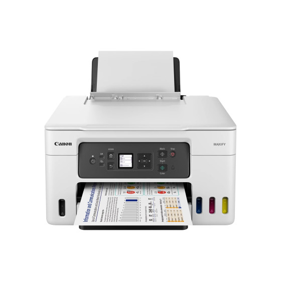 Imprimante jet d'encre MegaTank 3-en-1 rechargeable sans fil Canon MAXIFY GX3050