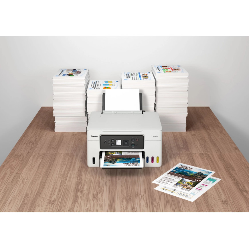 Imprimante jet d'encre MegaTank 3-en-1 rechargeable sans fil Canon MAXIFY GX3050