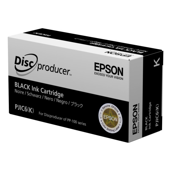 Cartouche d'encre Epson Discproducer Ink PJIC7(K) – noire (C13S020693)
