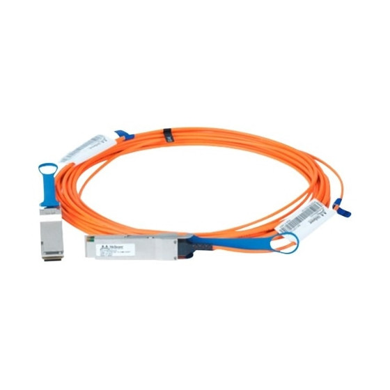 Câble réseau Dell 100GbE QSFP28 - 4xSFP28 25GbE, Active Breakout en Optique, 10 Metres, kit client