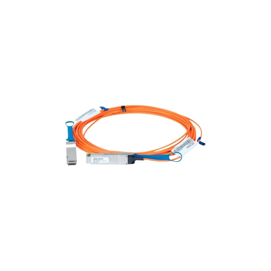 Câble réseau Dell 100GbE QSFP28 - 4xSFP28 25GbE, Active Breakout en Optique, 10 Metres, kit client