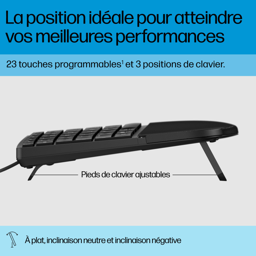 Clavier filaire Comfort HP 485