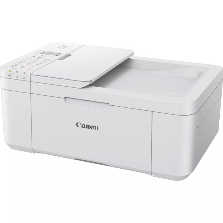 Imprimante photo jet d'encre couleur multifonctions sans fil Canon PIXMA TR4751i, blanche