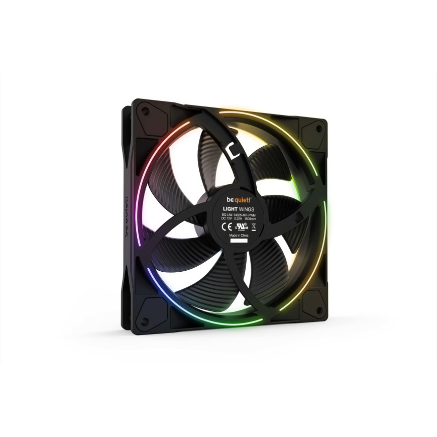 be quiet! Light Wings 140 mm PWM ARGB Triple Pack