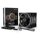 be quiet! Light Wings 140 mm PWM ARGB Triple Pack