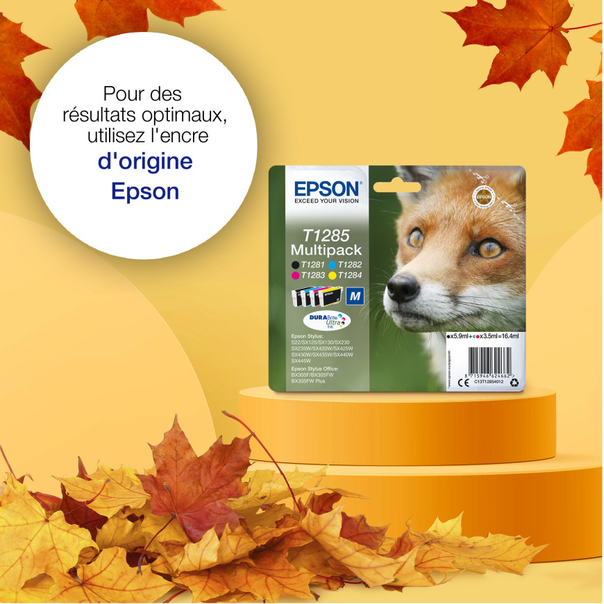 Epson T1284 – Encre jaune DURABrite Ultra (C13T12844022)