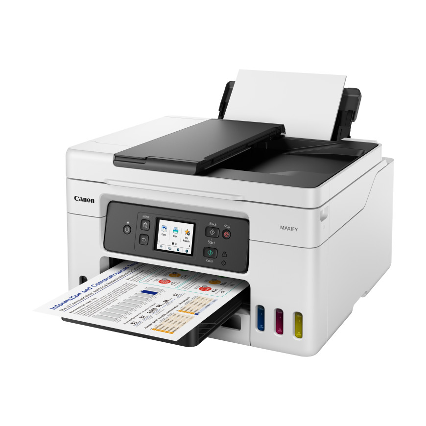 Imprimante jet d'encre MegaTank multifonction rechargeable couleur Wi-Fi Canon MAXIFY GX4050