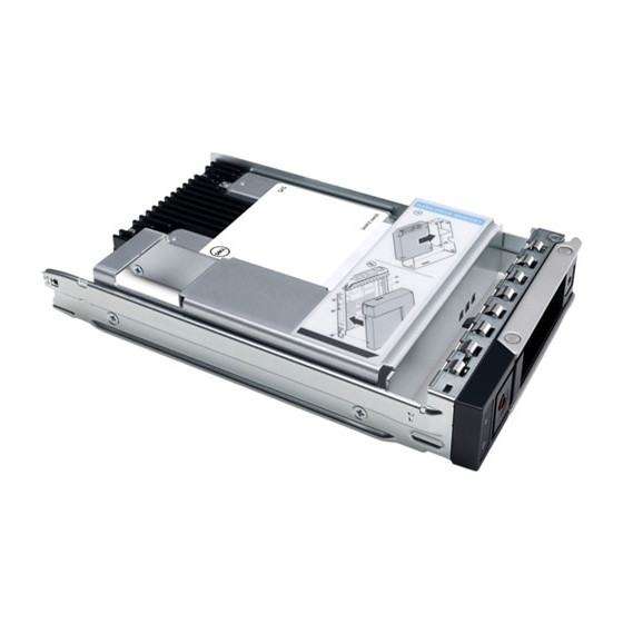 Dell 800Go SSD jusqu’à SAS 24Gbit/s ISE Utilisation Mixte 512e 2.5pouces 3.5pouces Support Hybride 3WPD
