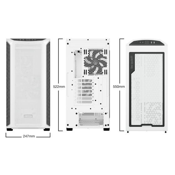 be quiet! Shadow Base 800 DX - Blanc