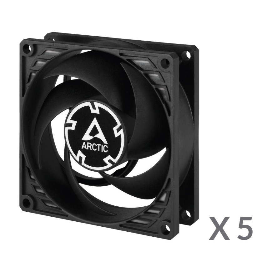 Arctic P8 - 5 Pack (Noir)