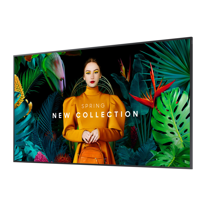 Écran d'affichage Samsung intérieur QBC 85'' Crystal UHD 4K (LH85QBCEBGCXEN)