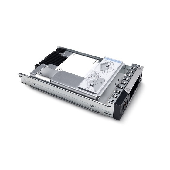Dell 960Go SSD SATA Utilisation Mixte 6Gbit/s 512e 2.5pouces avec 3.5pouces Support Hybride, Enfichable à Chaud