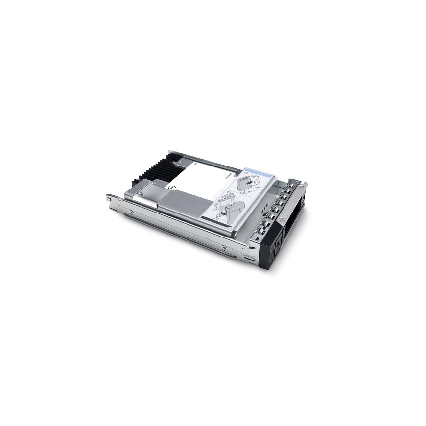 Dell 960Go SSD SATA Utilisation Mixte 6Gbit/s 512e 2.5pouces avec 3.5pouces Support Hybride, Enfichable à Chaud