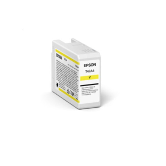 Cartouche d'encre Epson T47A4 – jaune UltraChrome Pro 10 50ml (C13T47A400)