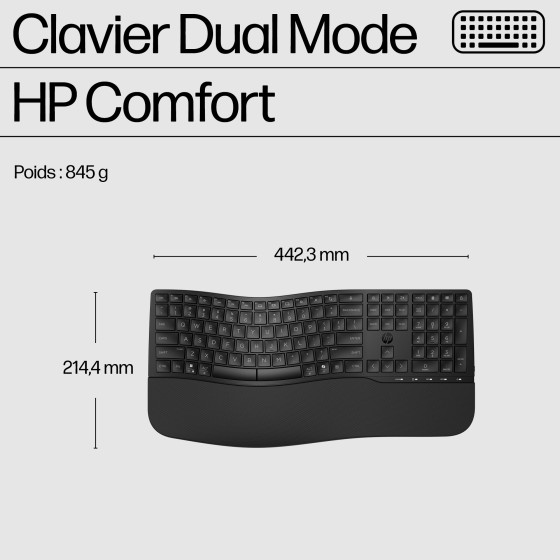 Combo Clavier souris sans fil comfort HP 685