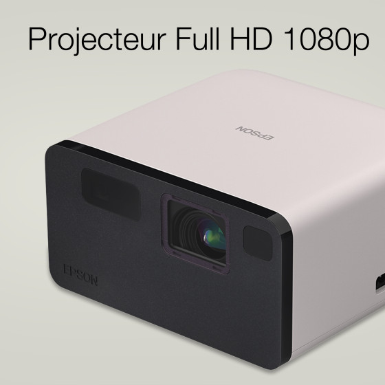 Epson EF-21G – Mini projecteur laser intelligent (V11HB35340)