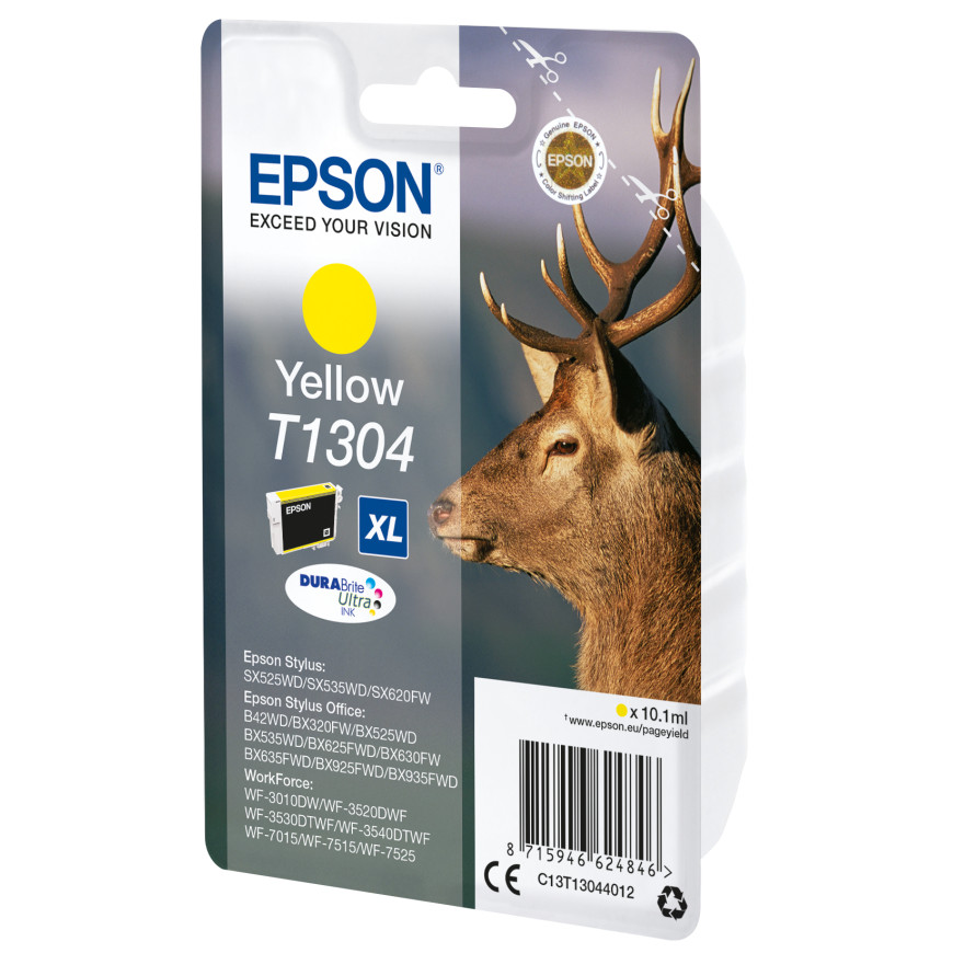 Epson T1304 – Encre jaune DURABrite Ultra (C13T13044012)