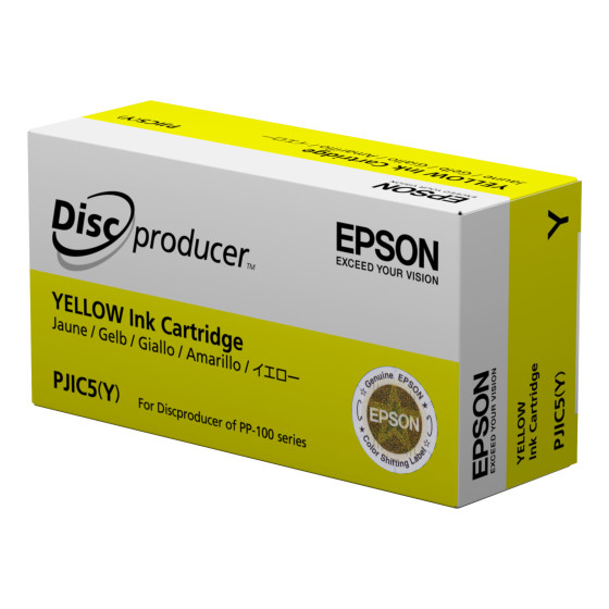 Cartouche d'encre Epson Discproducer Ink PJIC7(Y) – jaune (C13S020692)