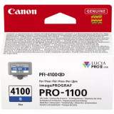 Cartouche d'encre bleu Canon PFI-4100B