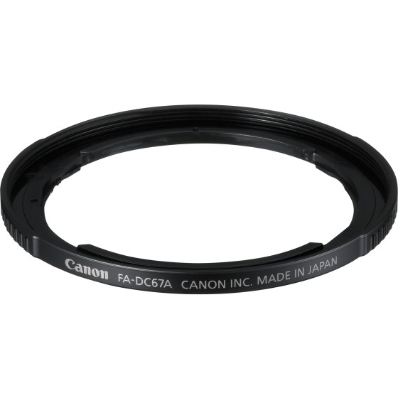 Adaptateur de filtre pour objectif FA-DC67A Canon