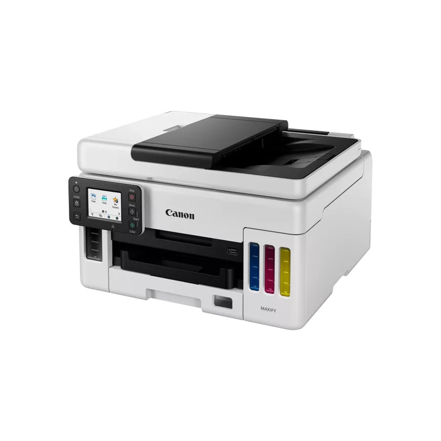 Imprimante jet d'encre MegaTank rechargeable 3-en-1 avec connexion sans fil Canon MAXIFY GX6050