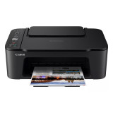 Imprimante photo jet d'encre couleur 3-en1 sans fil Canon PIXMA TS3550i, noire