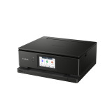 Imprimante photo jet d'encre couleur multifonction Wi-Fi Canon PIXMA TS8750, noire